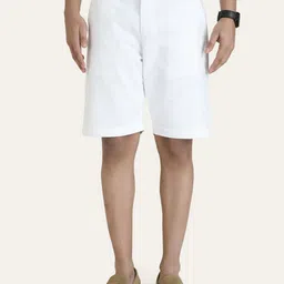 PERCH Men Linen Shorts-image-69