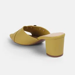 Mochi Textured Block Mules image 5
