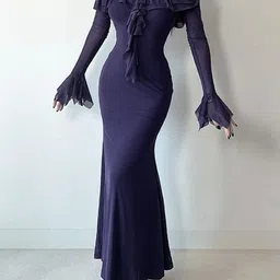 KPOP Bodycon Maxi Dress-image-45