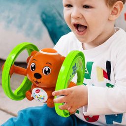 Bunie Key Operated Rolling Dog Toy with Light and Music  Pack of 1 Random Color image 5