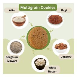 Ancient Roots Multigrain Cookies |Namkeen Cookies Pack Of 2 ( 150 g Each ) image 5