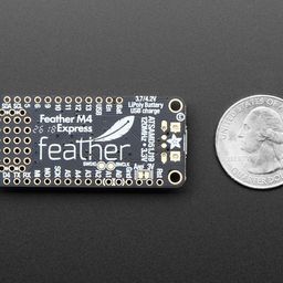 Adafruit Feather M4 Express – Featuring ATSAMD51 – ATSAMD51 Cortex M4 image 2