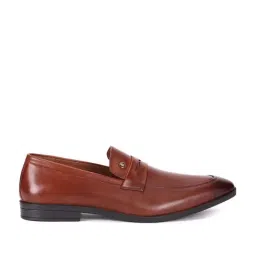 Louis Philippe Men's Brown Formal Loafers-image-72