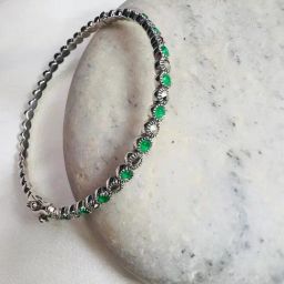 Arte Jewels 925 Sterling Silver Bangle for Women-image-88