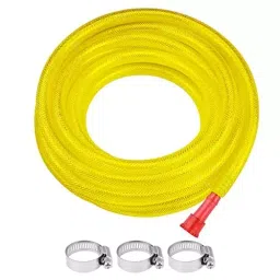 ORILEY 0.5 inch Braided Water Pipe with Hose Connector Yellow, ‎OR-WPG-06 (Roll of 30 m)-image-9