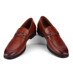 Louis Philippe Men's Brown Formal Loafers-picture-18