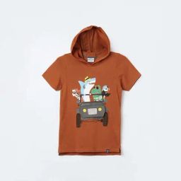 Fame Forever by Lifestyle Boys Brown Cotton Printed-image-35