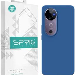 Sprig Back Cover for VIVO V40 (Blue)-picture-21