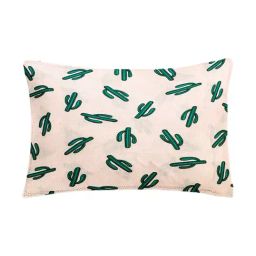 The Baby Atelier Botanical Pink Cotton Baby Pillow Cover-image-10