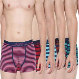 Force NXT Mens Streak Trunk Pack Of 5-image-4