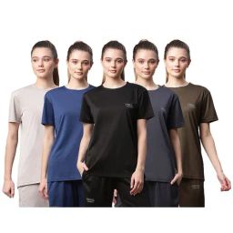 Vimal Jonney Multicolor Logo Print T-Shirt (Pack of 5)-image-3