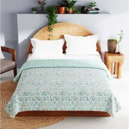 Bianca MEZZO Green Cotton 140 TC Double Dohar-39