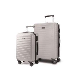 Assembly Ivory Textured Trolley Set of 2 - 20 inch & 28 inch-image-65