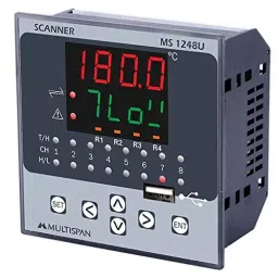 Multispan MS-1248U 8 Channel Channel Process Scanner & Data Logger-25