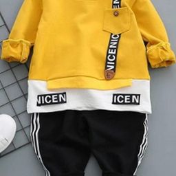 YK Kids Yellow Clothing Set-image-6