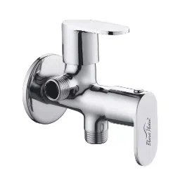 Bharat Photon Double Angle Valve Wall Mount Chrome Finish Silver Color Metal Body for Bathroom & Kitchen, BP-DAVB-01-picture-45