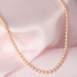 Zavya 925 Silver Classic Rhodium Plated Pearl Necklace for Women-image-22