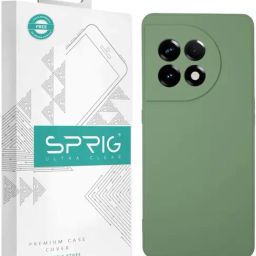 Sprig TPU Matte Back Cover for OnePlus 11R 5G (Green)-picture-38