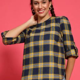 Oxolloxo Multi Checks Top-picture-45