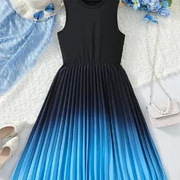 Miss & Chief Tie and Dye Print Fit & Flare Maxi Dress-image-61