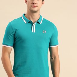 Being Human Polo Collar Pure Cotton T-shirt-picture-36