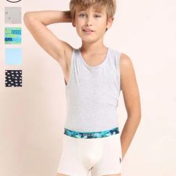 U.S. Polo Assn. Grey Printed Innerwear Bottom - Pack of 5-image-88