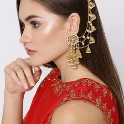 YouBella Traditional Jhumki Earrings-18
