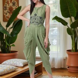 Pannkh Women Self Design Basic Jumpsuit-picture-10