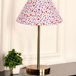 Aura Pink Metal Traditional Frusturical Shaped Table Lamp-image-41