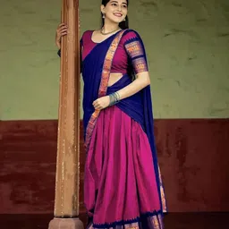 MANMOHITSAREE Woven Design Ready To Wear Lehenga & Blouse With Dupatta-picture-43