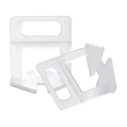 TileMaster 200 Pcs Tile Leveling Spacer Clip with 100 Wedges and 1 Plier Combo 3 mm Non-Magnetic Durable Plastic Red & White 5 cm Length TM-215 image 4