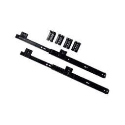 Implemental Keyboard Tray Channel 350 mm Cold Rolled Steel Black (Pack of 6)-30