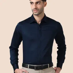 The Formal Club Navy Comfort Fit Shirt-picture-18