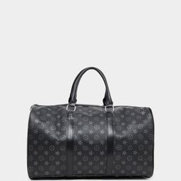 Styli Women Printed Abstract Printed Patchwork Detailed PU Duffel Bag-14