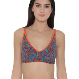 Clovia Orange Non-Wired Non-Padded Full Coverage Bra-picture-33