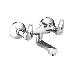 Jabra Non-Telephonic Mixer Dezo Series Brass Chrome Finish Wall Mount Silver-image-24