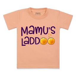 Arvesa Kids Typography Printed Applique T-shirt-image-53