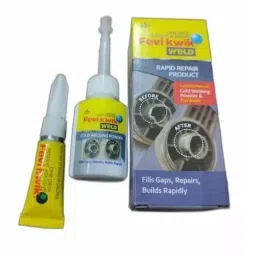 Fevikwik Weld Instant Adhesive 15 g + 2 g (Pack of 100)-45