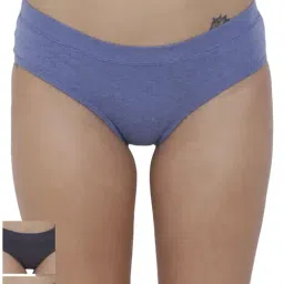 BASIICS by La Intimo Multicolor Hipster Panty( Pack Of 3 )-image-64