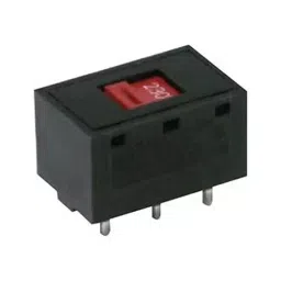 C&K COMPONENTS Slide Switch, Dpdt, 10A, 125V, Tht, V80213MS02Q-picture-1