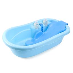 Bath Tub With Bather Large - Blue-image-53