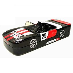 Fiddlerz Pencil Box For Kids Racing Car Style Double Layer Metal Pencil Case for Stationery School Supplies-13