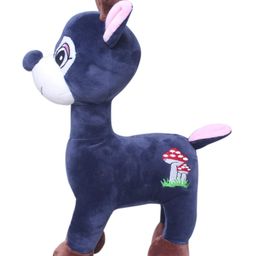 Tickles Cute Deer Teddy Bear Animal Soft Stuffed Plush Toy for Kids Birthday (Colour: Navy Blue Height 25 cm)-image-90
