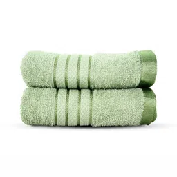 Cuddle cotton 2-Pcs Blue Pure Cotton Hand Towels-image-58