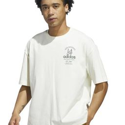 ADIDAS Originals Unisex Graphic Printed Round Neck Cotton Relaxed Fit T-shirt-image-91