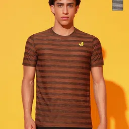 GLITO Men 2 Striped Slim Fit T-shirt-image-43