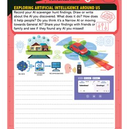 dreamland publications My Journey Into Artificial Intelligence Activity Book for Kids - Activities about AI, Computers and Machine Learning - English image 5