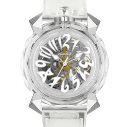 GaGa MILANO Unisex Dial & Wrap Around Straps Analogue Automatic Motion Powered Watch 8060CY01SGSR000-56