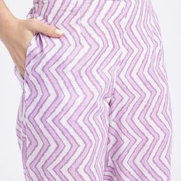 Anouk Rustic Paisley Printed Straight Kurta With Trousers & Dupatta image 4