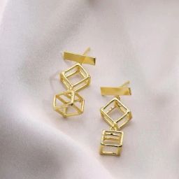 Priyaasi Gold Plated Drop Earring-0
